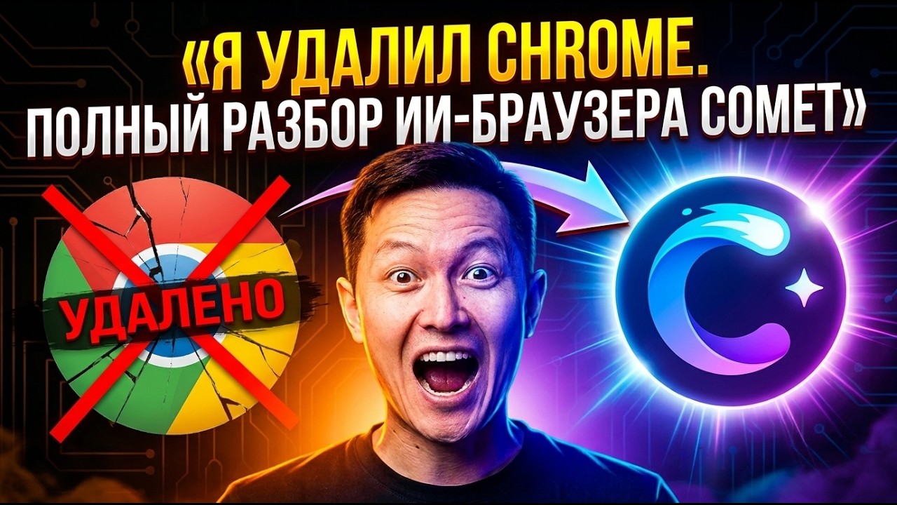Я удалил Chrome. Полный разбор ИИ-браузера Comet от Perplexity