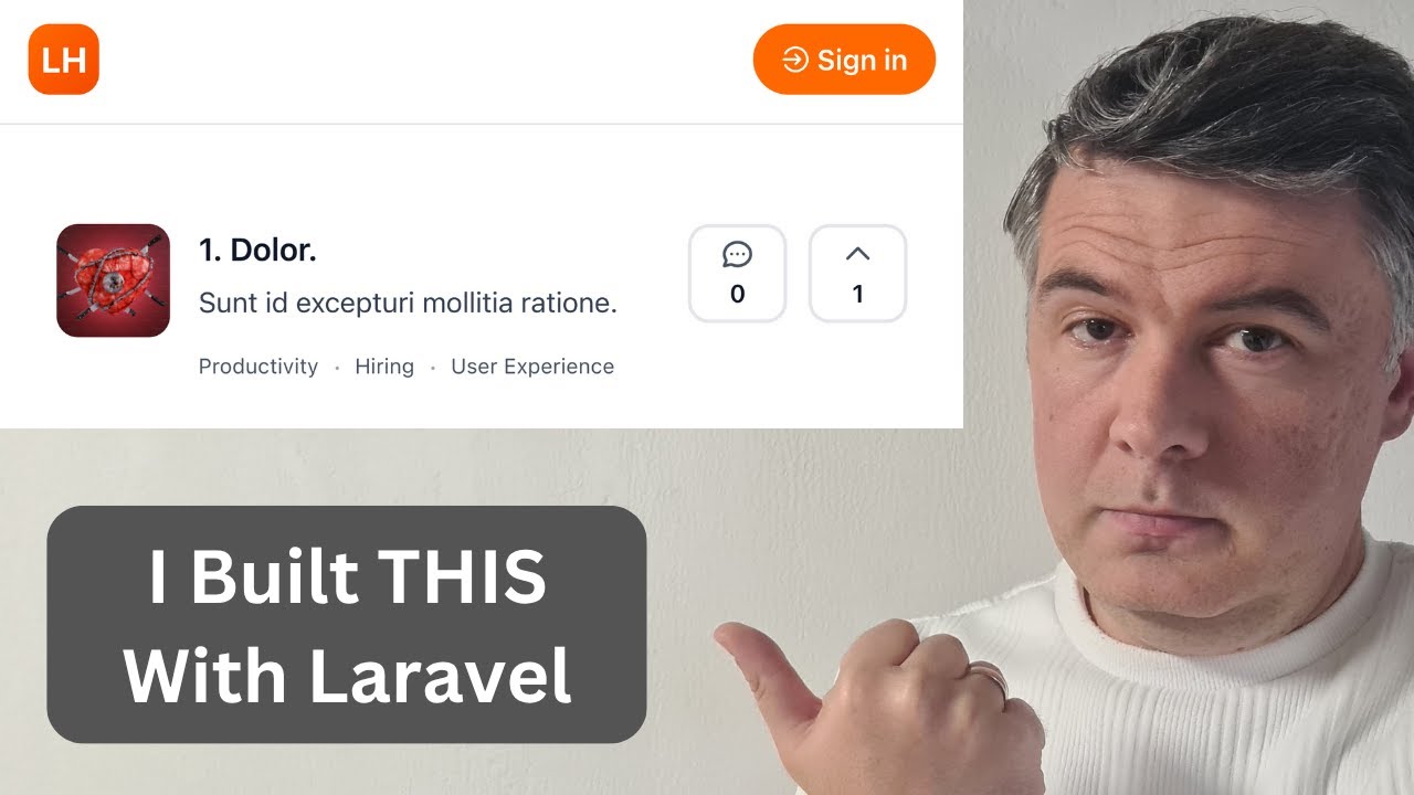 Мини-клон Product Hunt с Laravel и Livewire