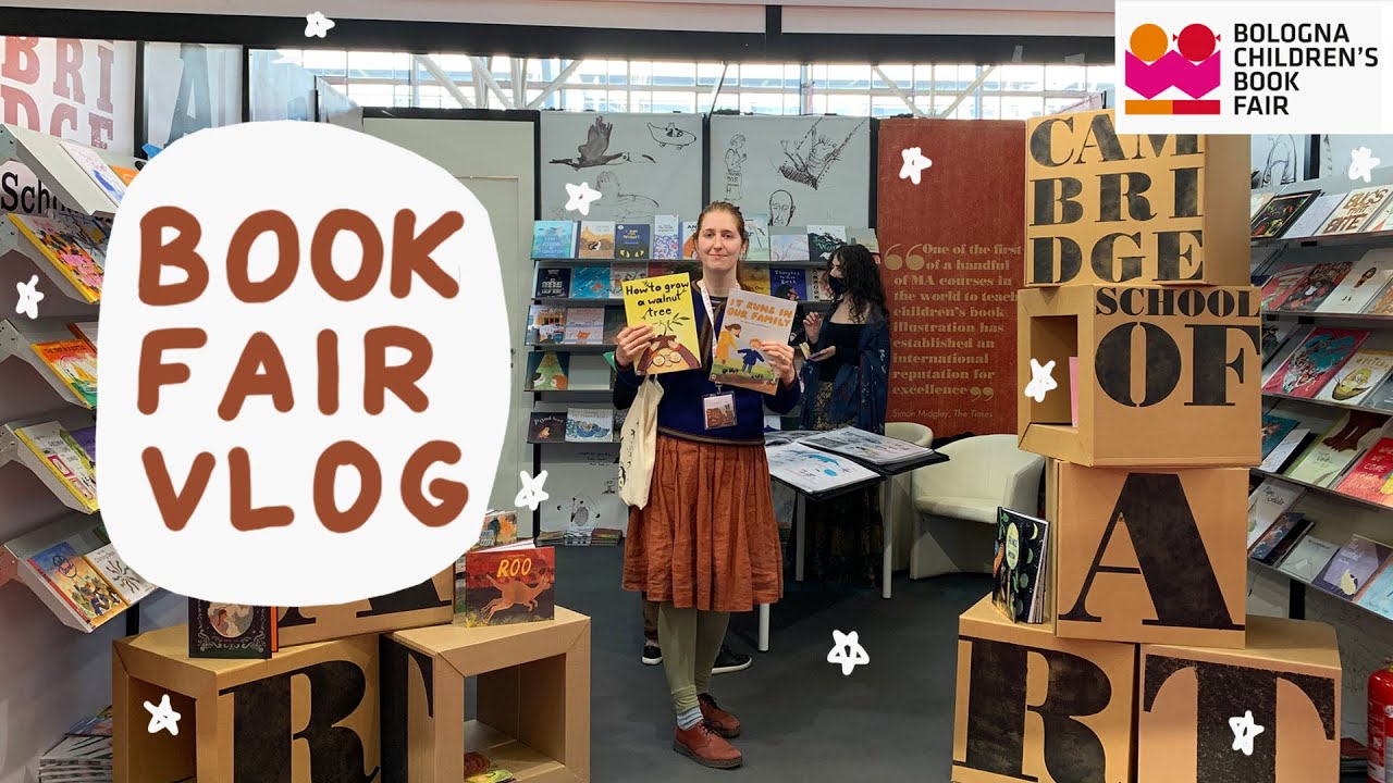 Vlog about my solo trip to Bologna Children's book fair 2022 in Italy. Art books, exhibitions & more