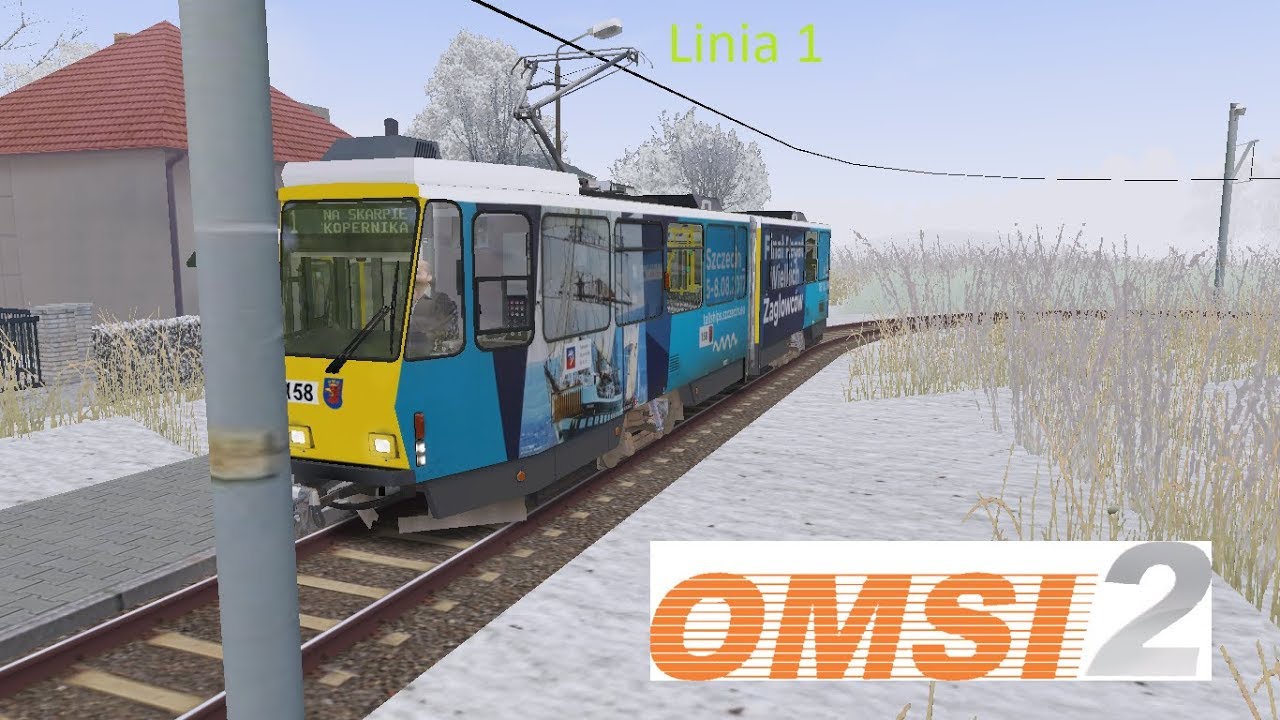 OMSI 2 JaroszewoTRAM Linia 1 Tatra KT4Dtm
