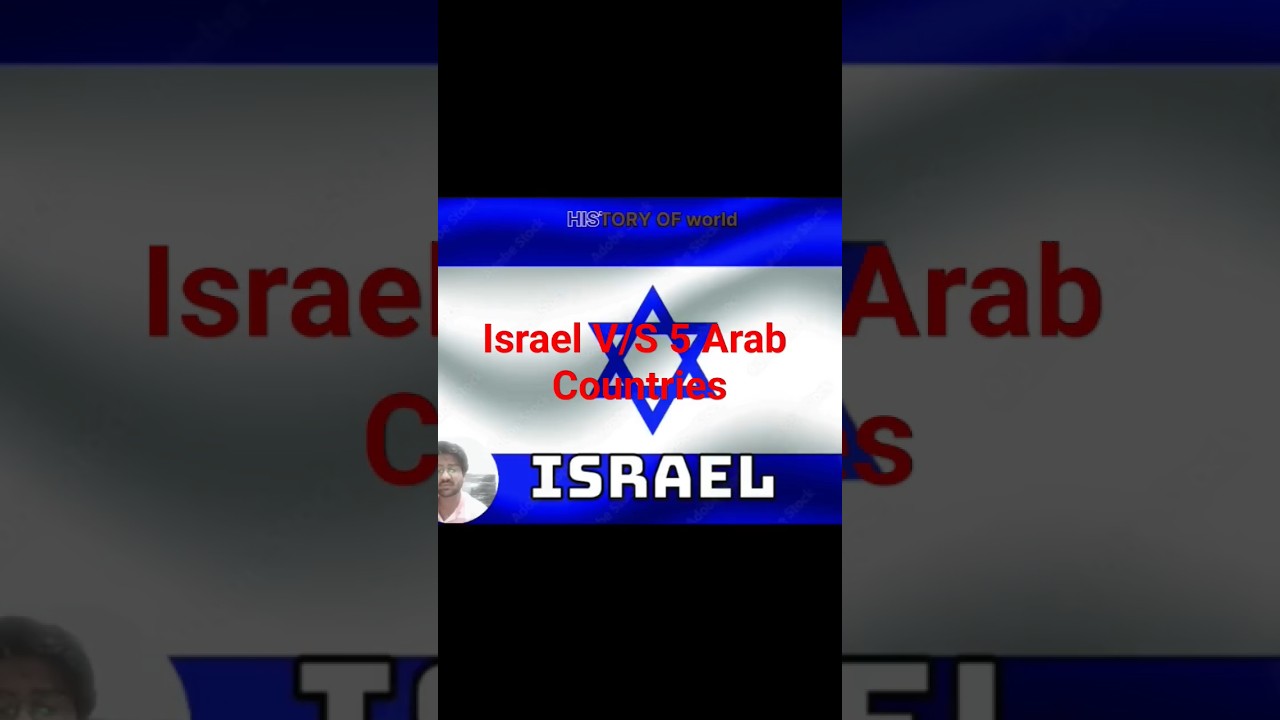 Israel V/S😱5 Arab Countries War l 