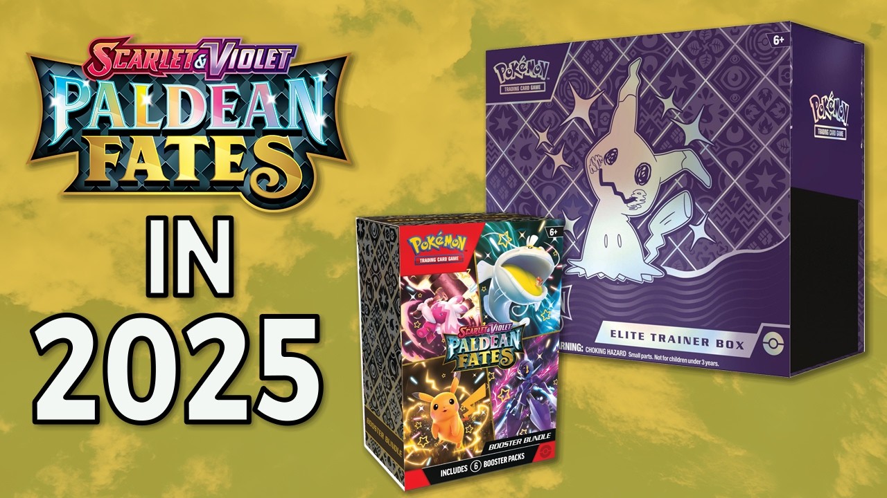 Opening Paldean Fates in 2025! Chasing the Shiny Charizard ex SIR!