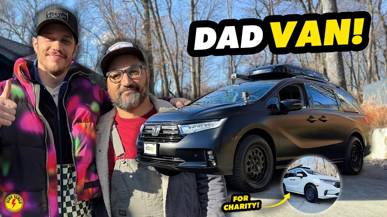 Building the ULTIMATE Family Hauler with @ebay for New Dad Pete Davidson!