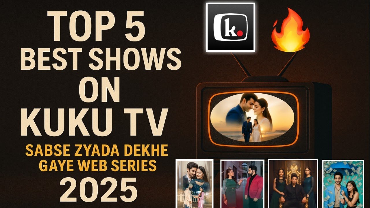 Top 5 Best Shows on Kuku TV 🔥 | Sabse Zyada Dekhe Gaye Web Series | 2025