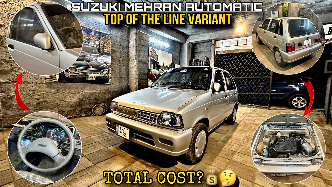 TOTAL COST 💰 | PRESENTING A FULLY TRANSFORMED SUZUKI MEHRAN LOADED WITH PREMIUM FEATURES 🔥