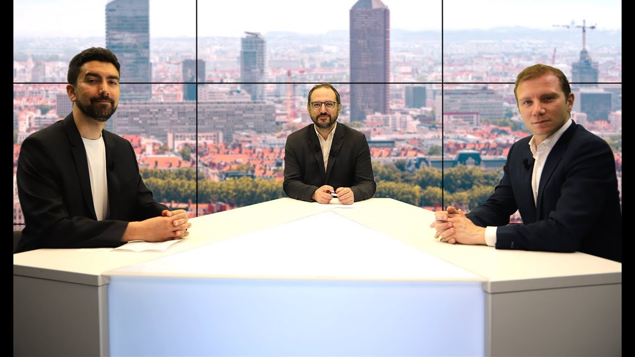 D&eacute;bat pr&eacute;sidentiel Lyon Politiques : Benjamin Badouard (Jadot) et Alexandre Vincendet (P&eacute;cresse)