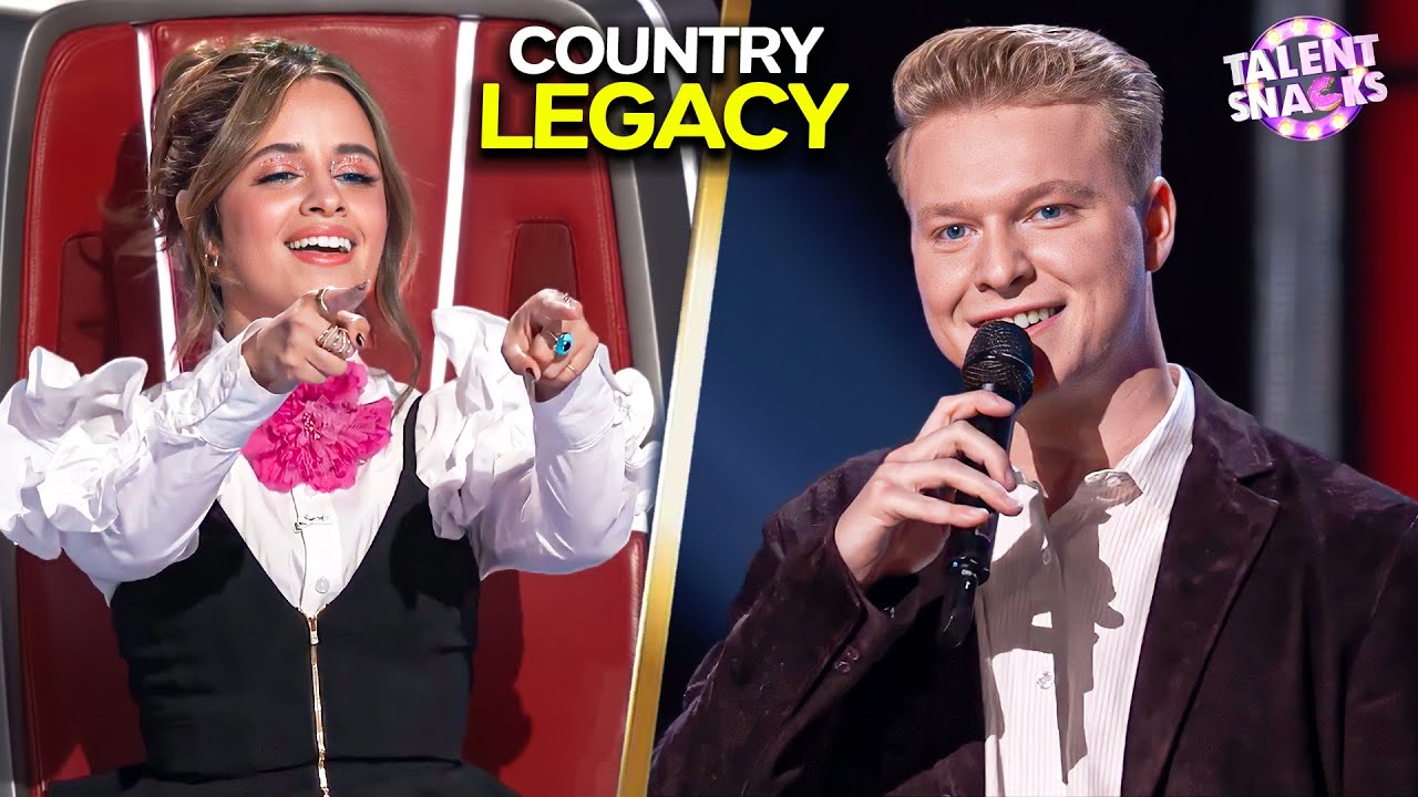 This 19-Year-Old Sounds Like Elvis And Johnny Cash Combined! | The Voice