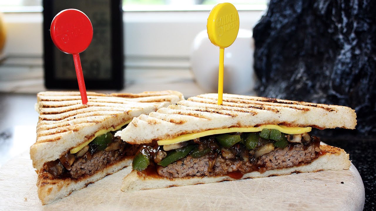 REZEPT: BIG-BEEF FANWICH MIT GOLDEN TOAST Maximumm Sandwich - einfach und schnell selber machen