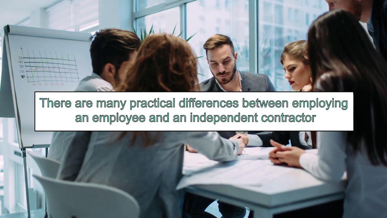 Employment Law: Employee vs. Independent Contractor