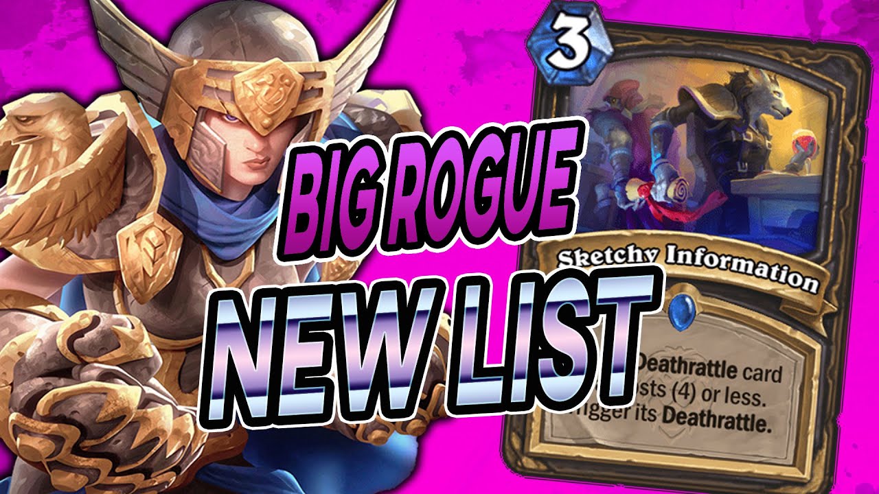 Sketchy Information BIG ROGUE