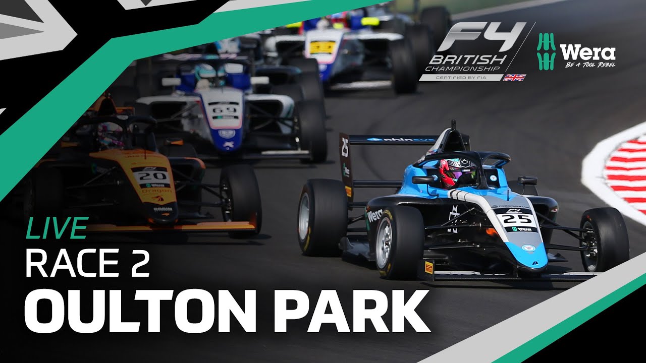 📺 LIVE | Race 2 | Round 5, Oulton Park | Wera Tools British F4