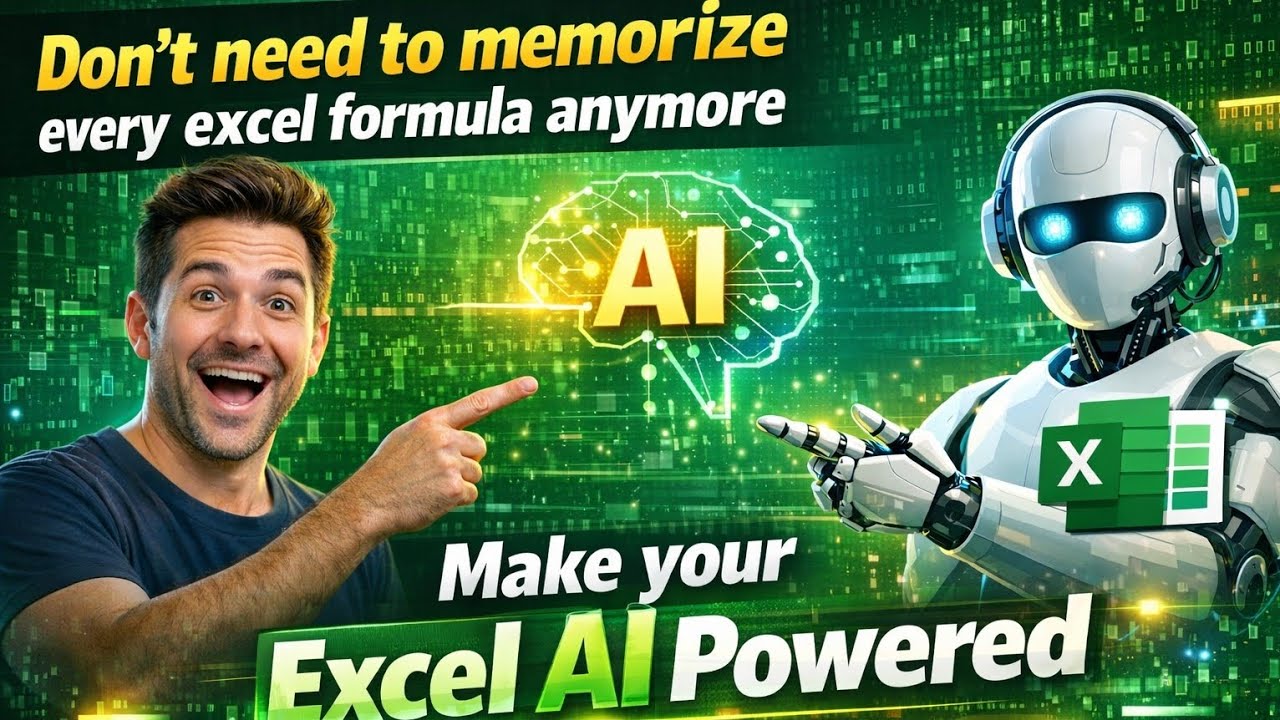 Stop Writing Formulas! Use AI in Microsoft Excel instead
