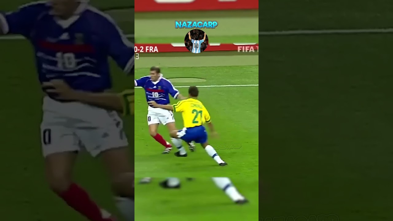 Zidane destruye a Brasil (Final Mundial 98) #worldcup #Zidane #nazacarp #Francia