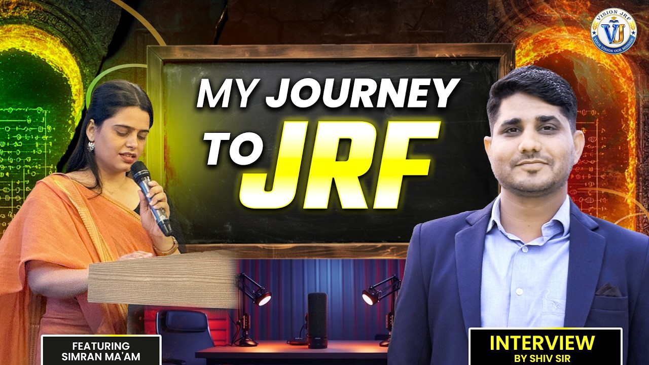 NET JRF Journey of Simran Ma&rsquo;am | UGC NET Strategy, Struggle & Success | Live With Shiv Sir