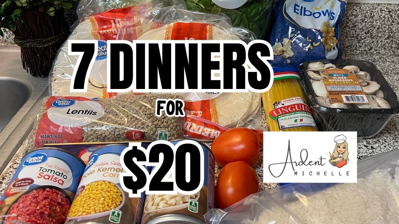 7 ЛЕГКИХ СЕМЕЙНЫХ БЛЮД | БЮДЖЕТ НА ПРОДУКТЫ 20$