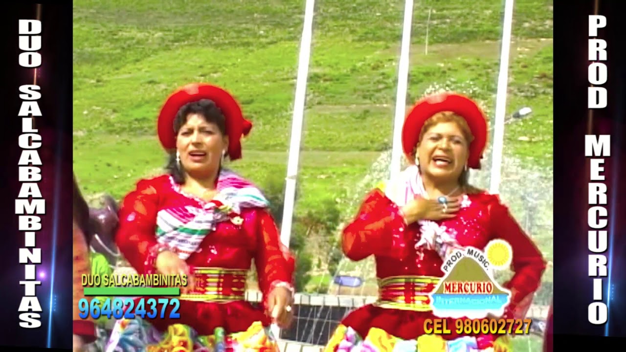 DUO SALCABAMBINITAS 2020  CON LOS  HUALYS DEL PERU SANTIAGO