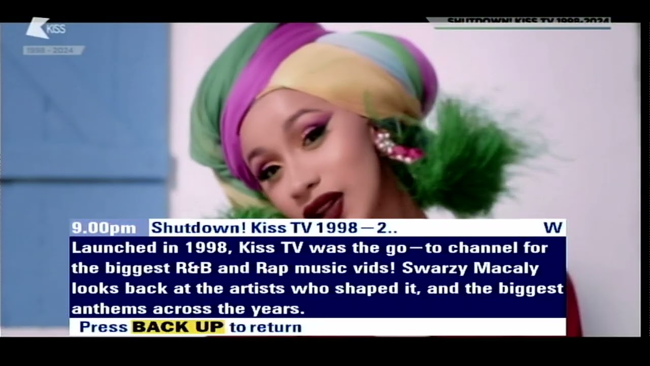 Flicking through Sky SD music channels, June 2024