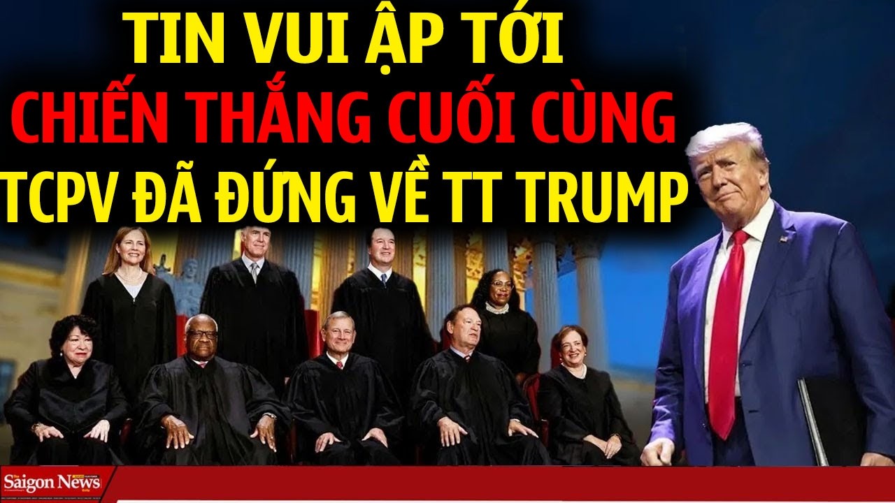 CHÚC MỪNG TT TRUMP: TỐI CAO PHÁP VIỆN RA PHÁN QUYẾT – TT TRUMP TOÀN QUYỀN ÁP ĐẶT THUẾ QUAN