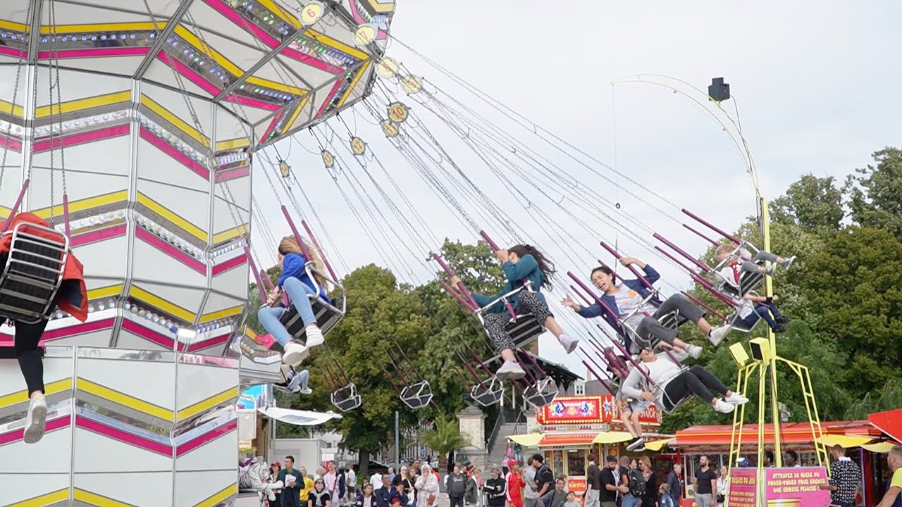 Krankes Wettkampf Kettenkarussell! | Pouss Pouss - Boisseau (Offride) Video Kirmes Lille 2023