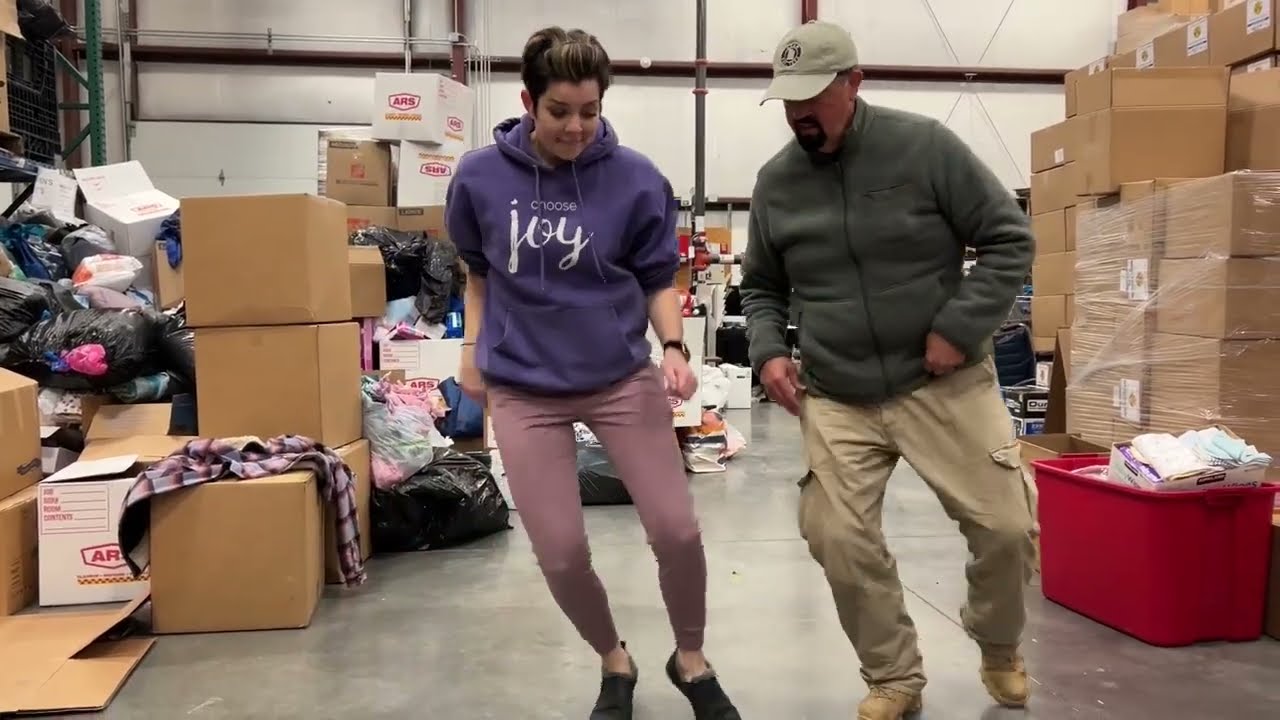 Narvin & Joy Dancing at Lifting Hands International
