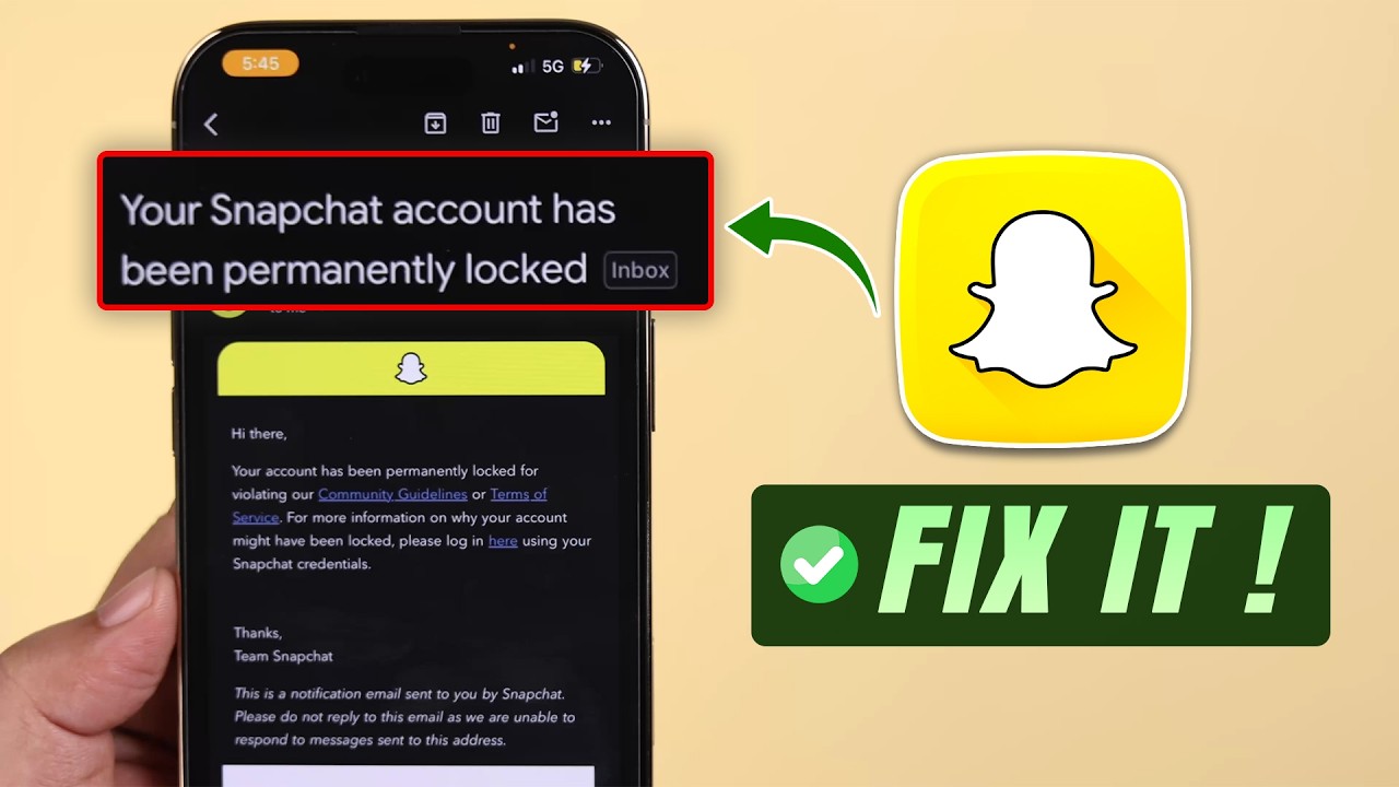 Как разблокировать навсегда заблокированный аккаунт Snapchat! [Обновлённый процесс]