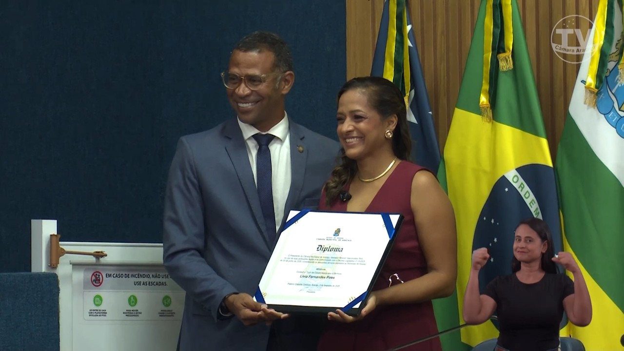 INFORME ARACAJU - TÍTULO DE CIDADANIA A LÍVIA PIRES - 10/02/2026