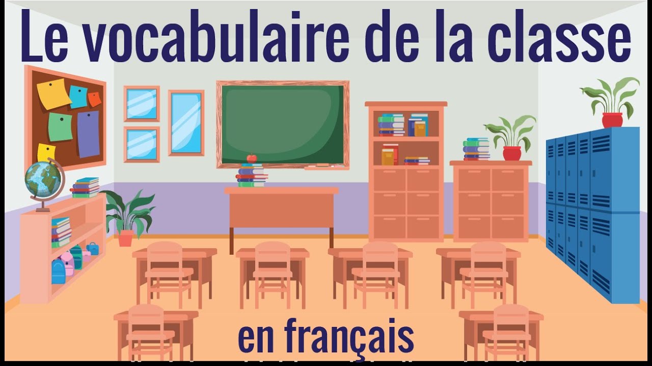 Le vocabulaire de la classe de français, fle – vocabulaire 26