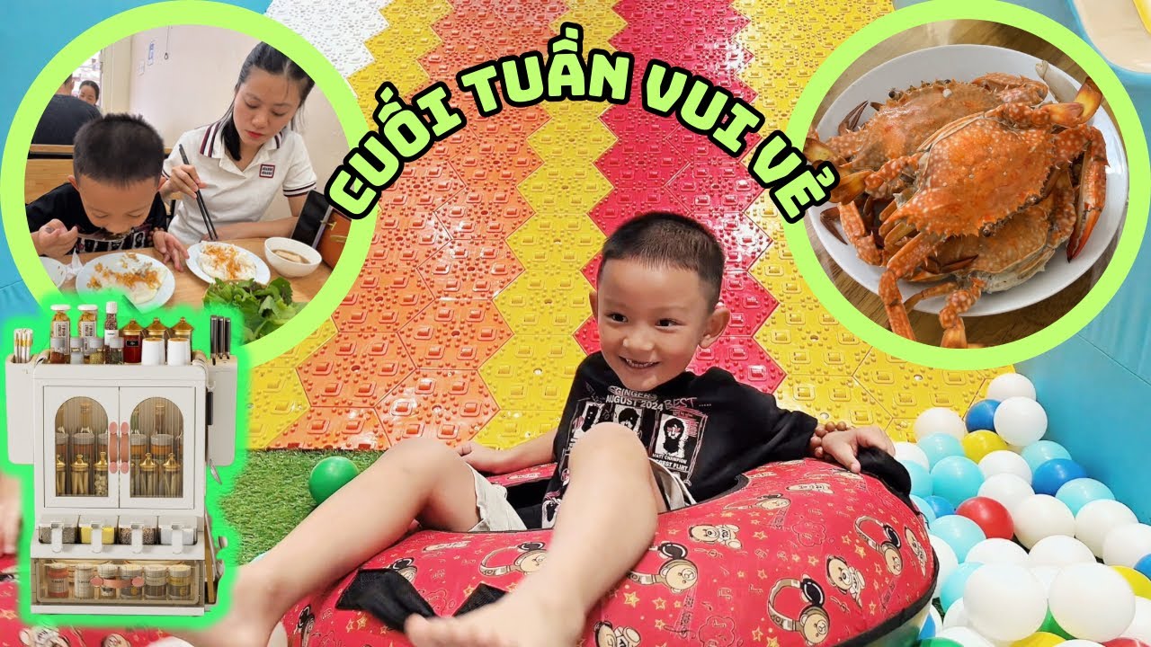 Một Ngày Cuối Tuần Vui Vẻ Của NHÍ NHỐ FAMILY, Lắp Tủ Gia Vị Mới / NHÍ NHỐ FAMILY