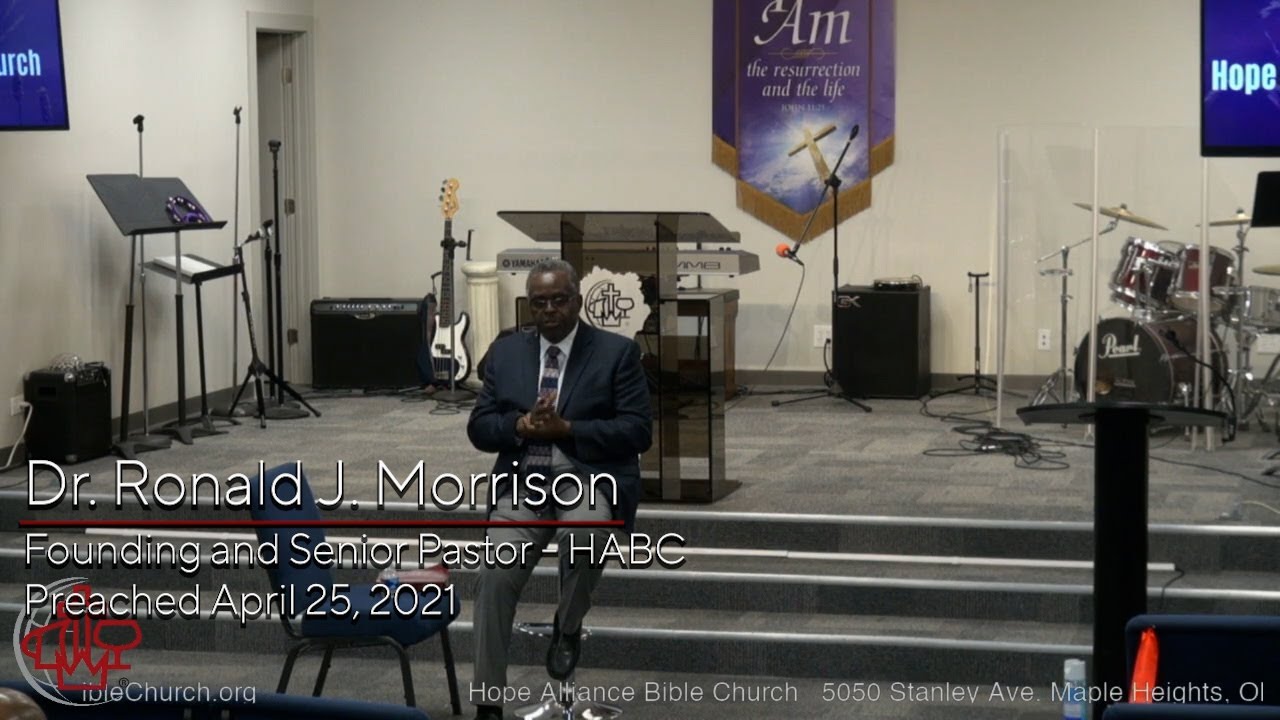 Hope Alliance Bible Church Q&A with Dr. Ronald J. Morrison