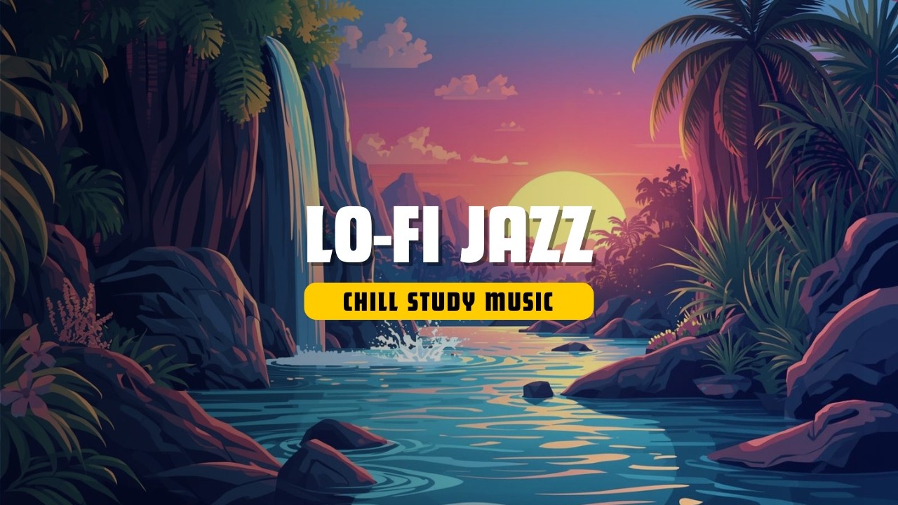 COZY LOFI JAZZ BEATS FOR RELAXING STUDY AND PRODUCTIVE WORK