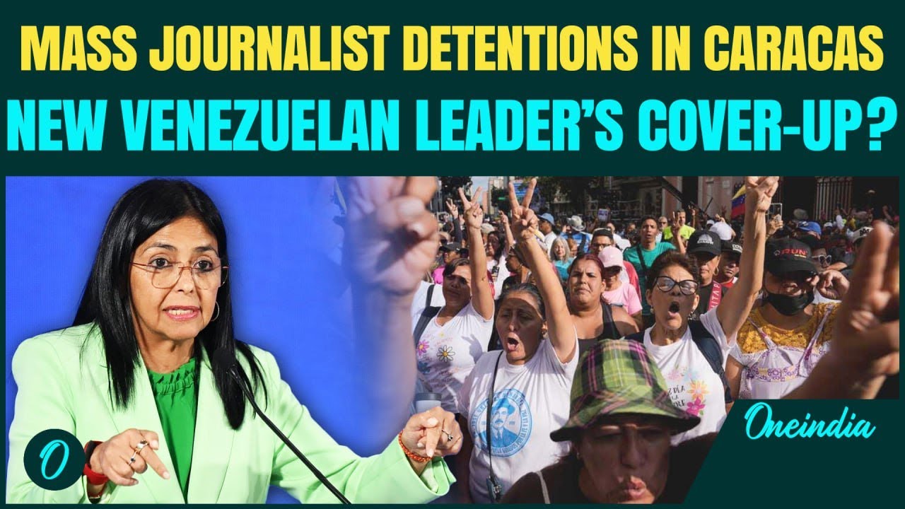 Venezuela BREAKING: Rodriguez ORDERS Huge Crackdown on Journalists After Taking Oath; Trump FURIOUS