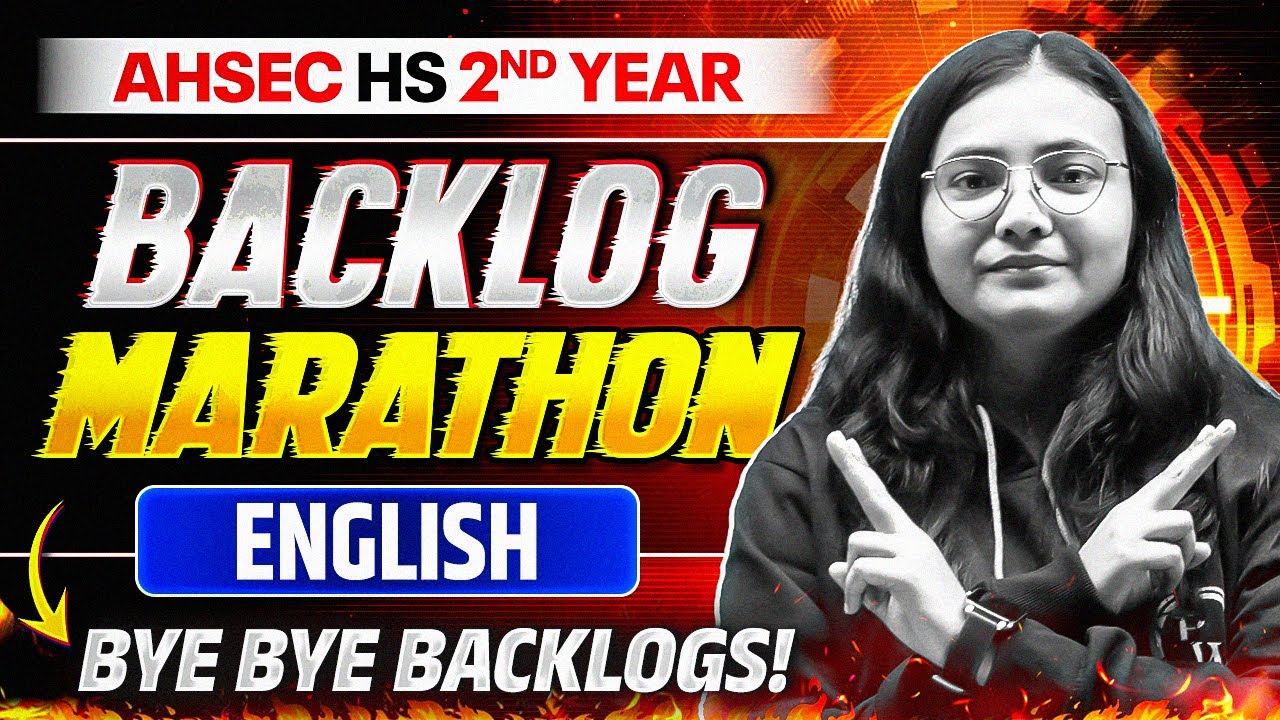 AHSEC 2nd Year ইংৰাজী in Assamese 💯 Assam Board HS Class 12 English In One Shot 😍 #ahsec #pw
