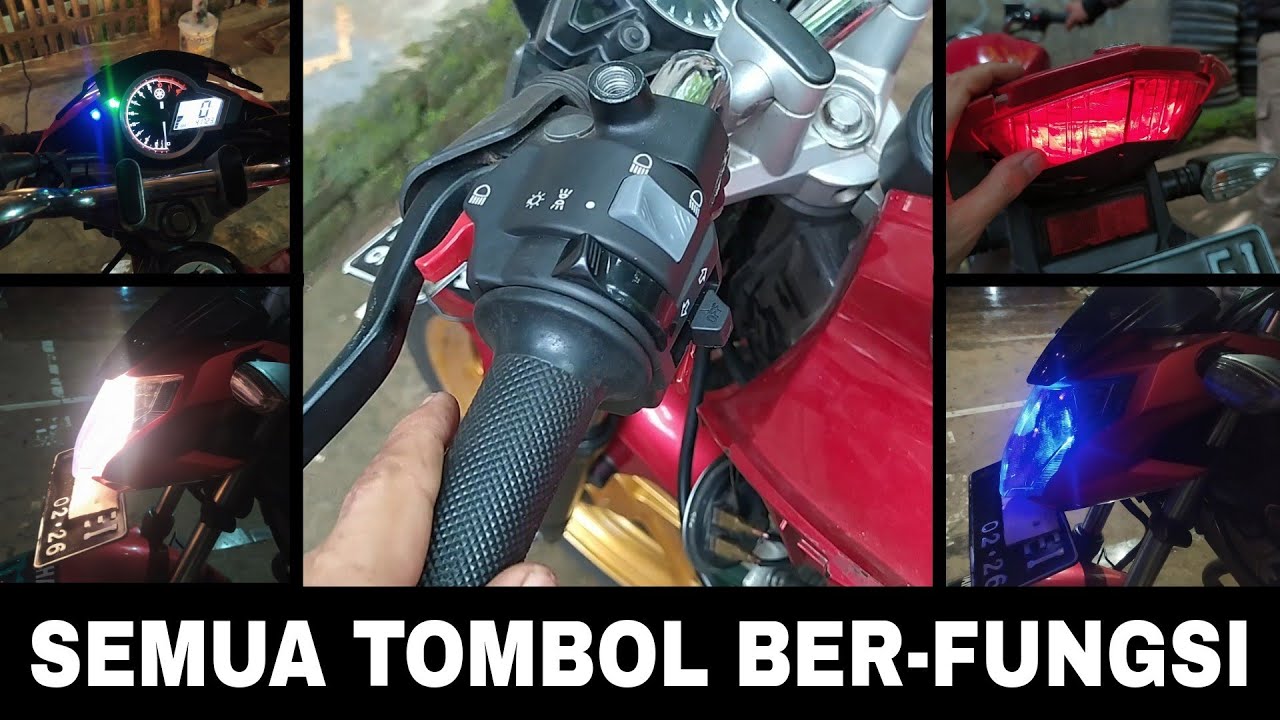 Cara Pasang Saklar Lampu Old Vixion ke New Vixion | FULL FUNGSI