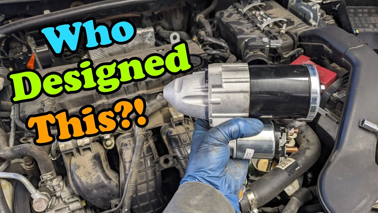 2008-2011 Mitsubishi Lancer Starter Motor Replacement (How to DIY)