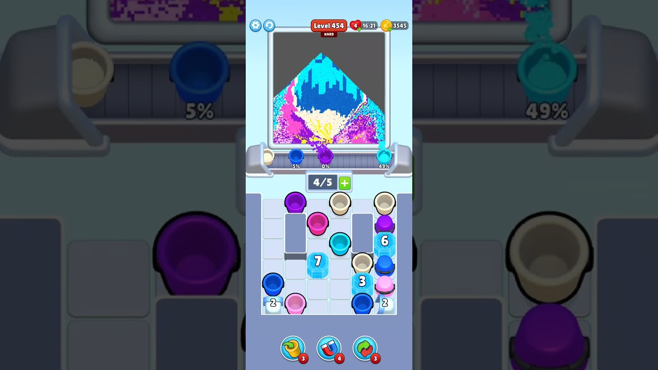 Sand Loop hard level 454 walkthrough Solution