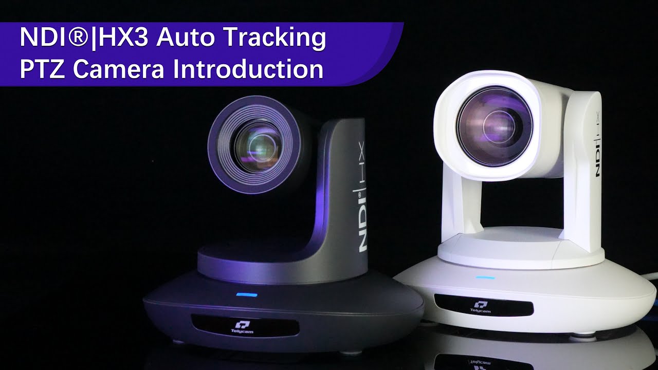 Telycam's NDI®|HX3 Auto Tracking PTZ Camera Introduction
