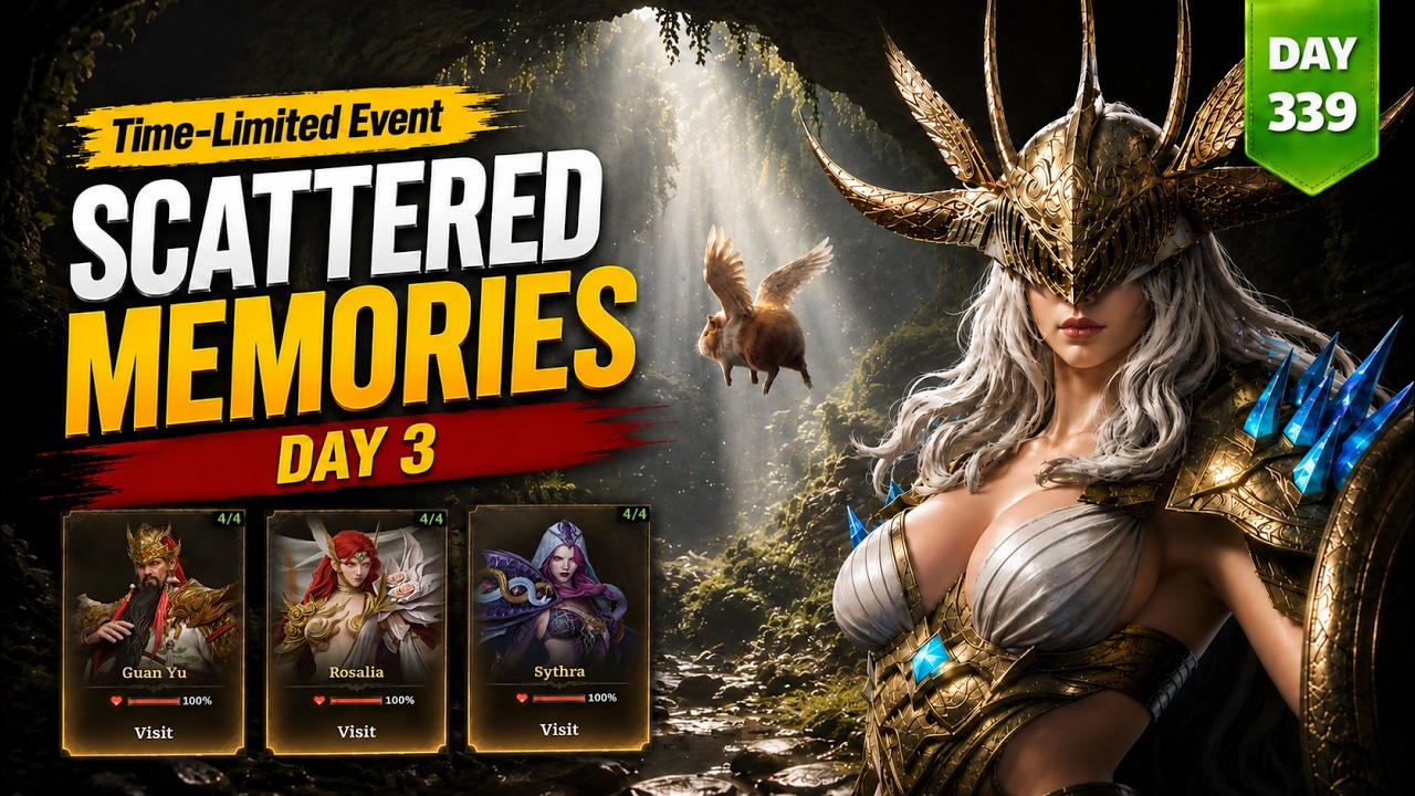 Scattered Memories Event | Day 3 Solutions | Sythra Rosalia Guan Yu |  Watcher of Realms