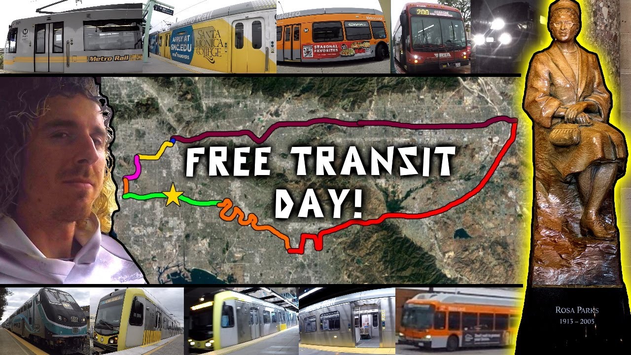 How Much Free Transit Can I #RideForRosa on Transit Equity Day?