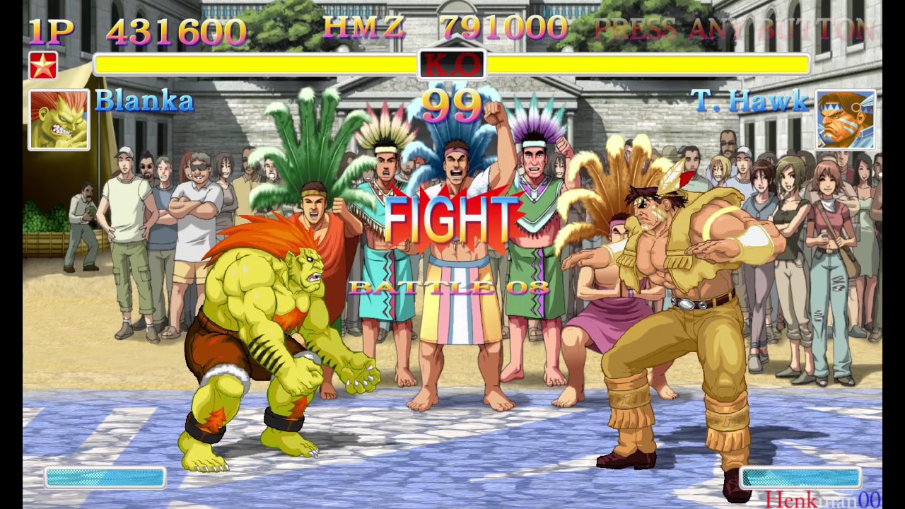 Ultra Street Fighter II Blanka Arcade