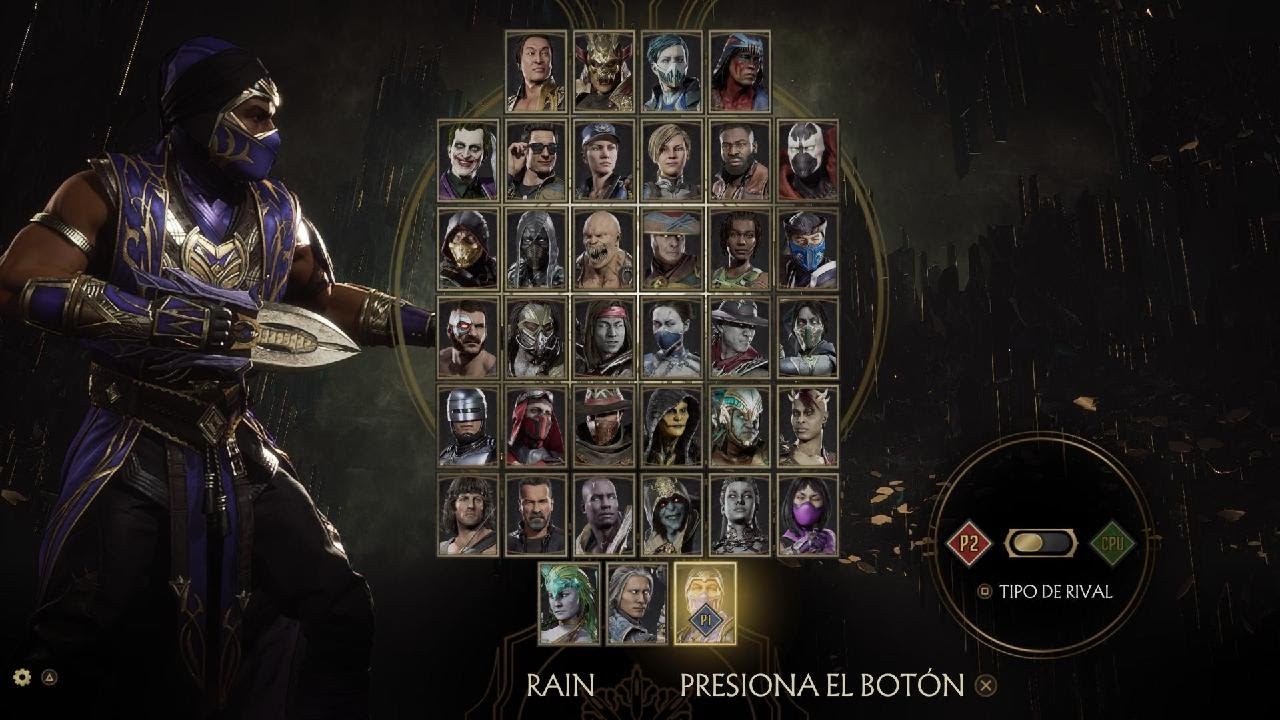 Mortal Kombat 11  TODOS LOS PERSONAJES + DLC  2026 