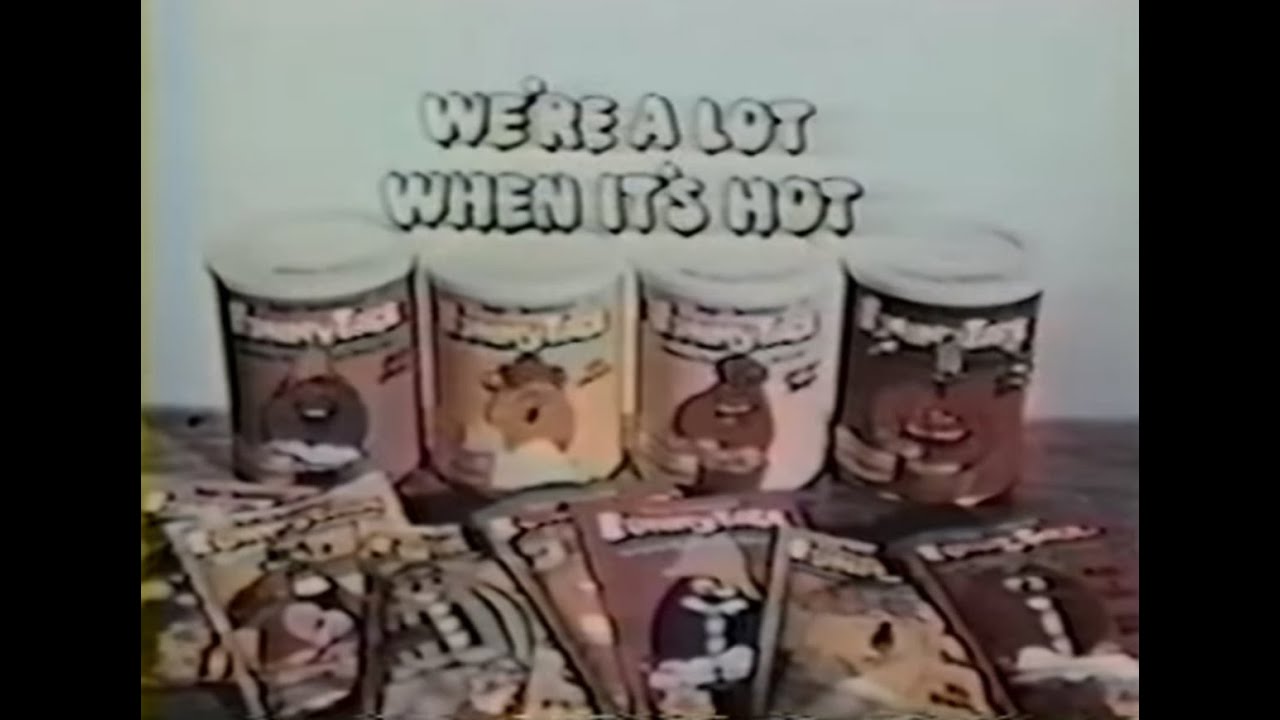 Ретро-реклама Pillsbury Funny Face Drink Mix, подборка 1960-х и 1970-х годов