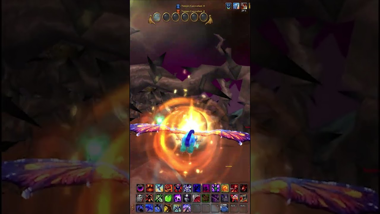Dragonriding In Razorthorn Trail-Gold 🤮 #dragonflight  #wow #warcraft #burningcrusade #dragonriding
