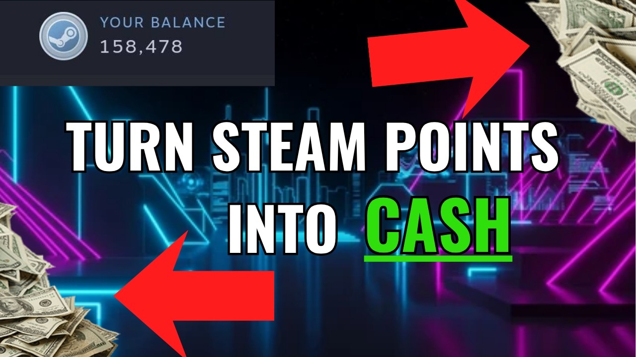 Turn Steam Points Into Money! Easy Guide!