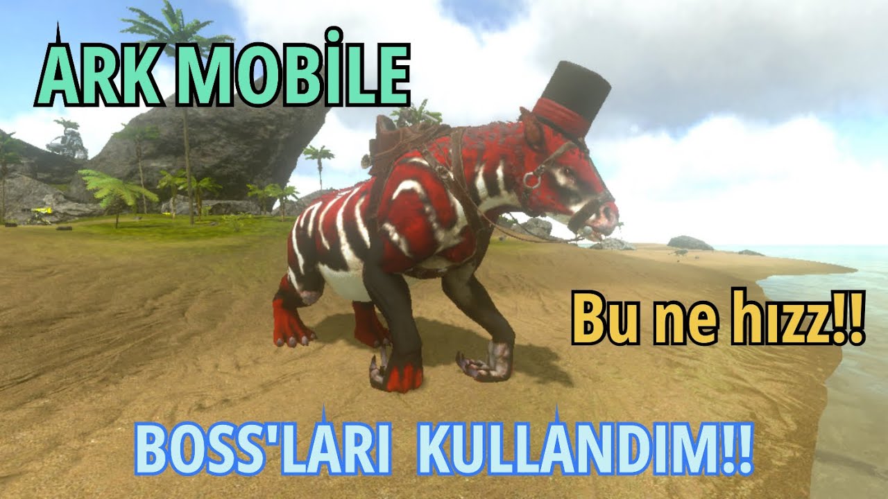 Ark Mobile Boss'ları Kullandım!!! Güzel Deneyimdi :)