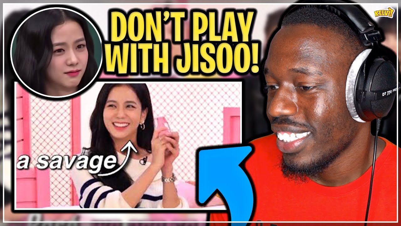 reacting to jisoo being a smart badaaaaa | BLACKPINK