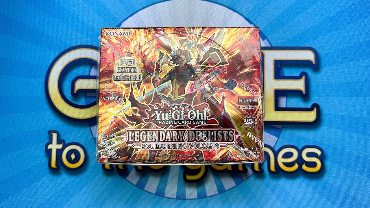 Legendary Duelists: Soulburning Volcano Display Box Opening/Unboxing Yugioh Karten