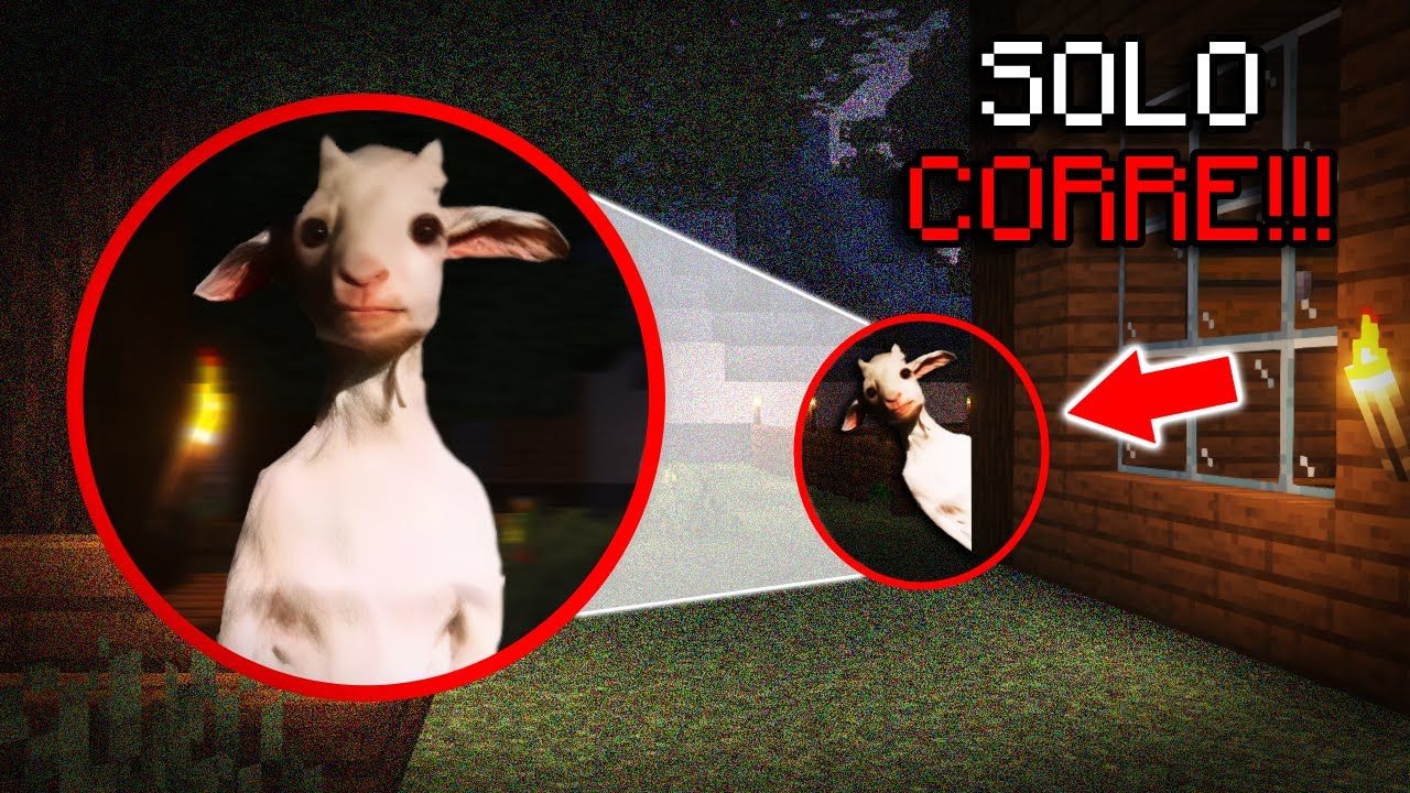 Si VES esta CABRA en tu MUNDO… CORRE o lo LAMENTARÁS | Minecraft Creepypasta