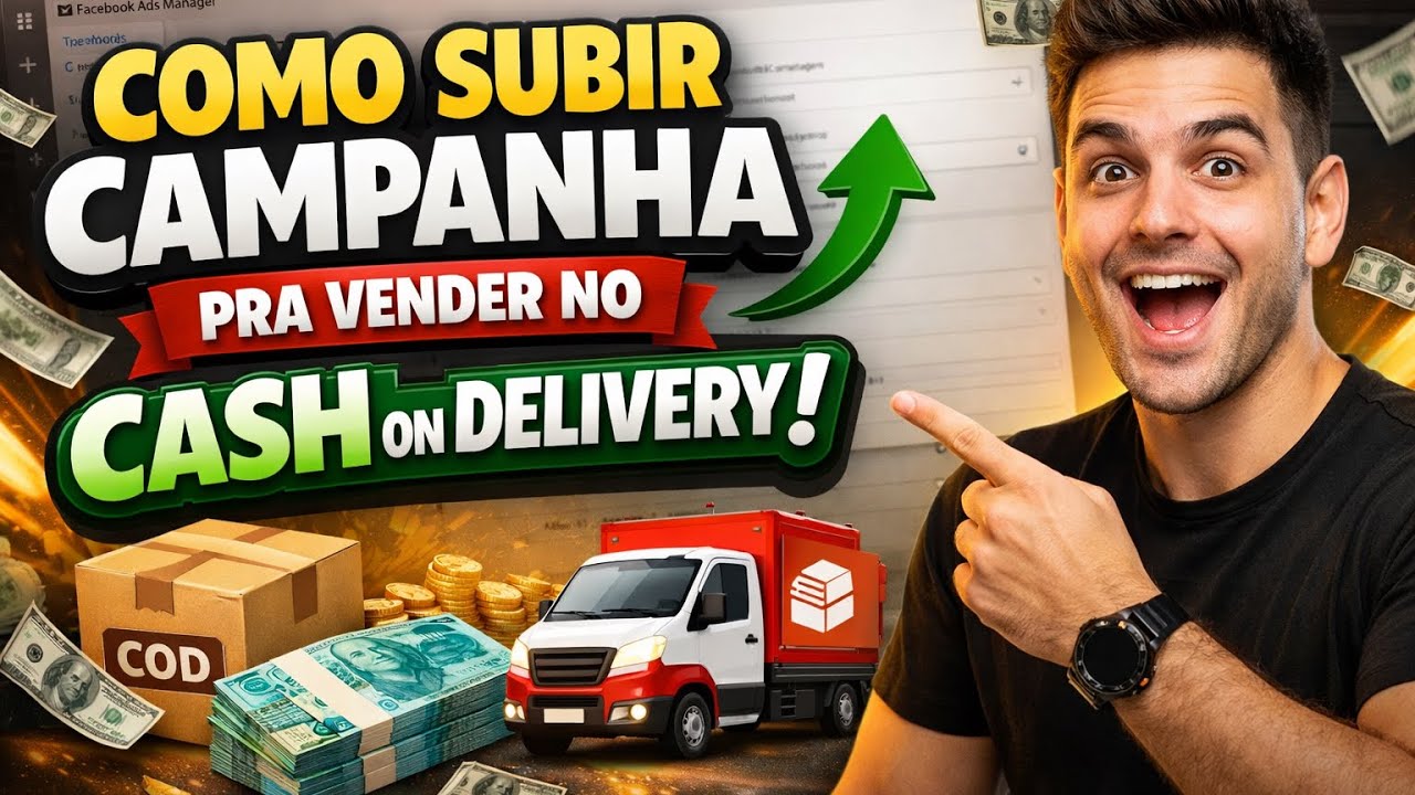 COMO SUBIR CAMPANHA PARA VENDER NO CASH ON DELIVERY 💰