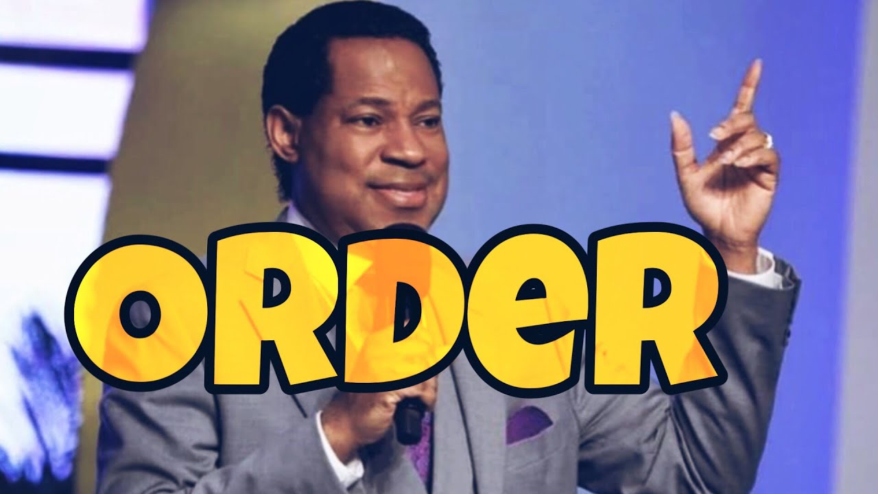 PASTOR CHRIS OYAKHILOME TEACHING: MAINTAINING ORDER (Month Of Order)