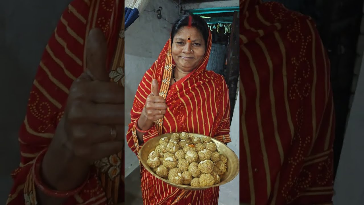 ।। ठंड के लडडू 😋।।#laddurecipe #laddu #recipe #food #viralvideo #cooking #viral #easyrecipe #shorts